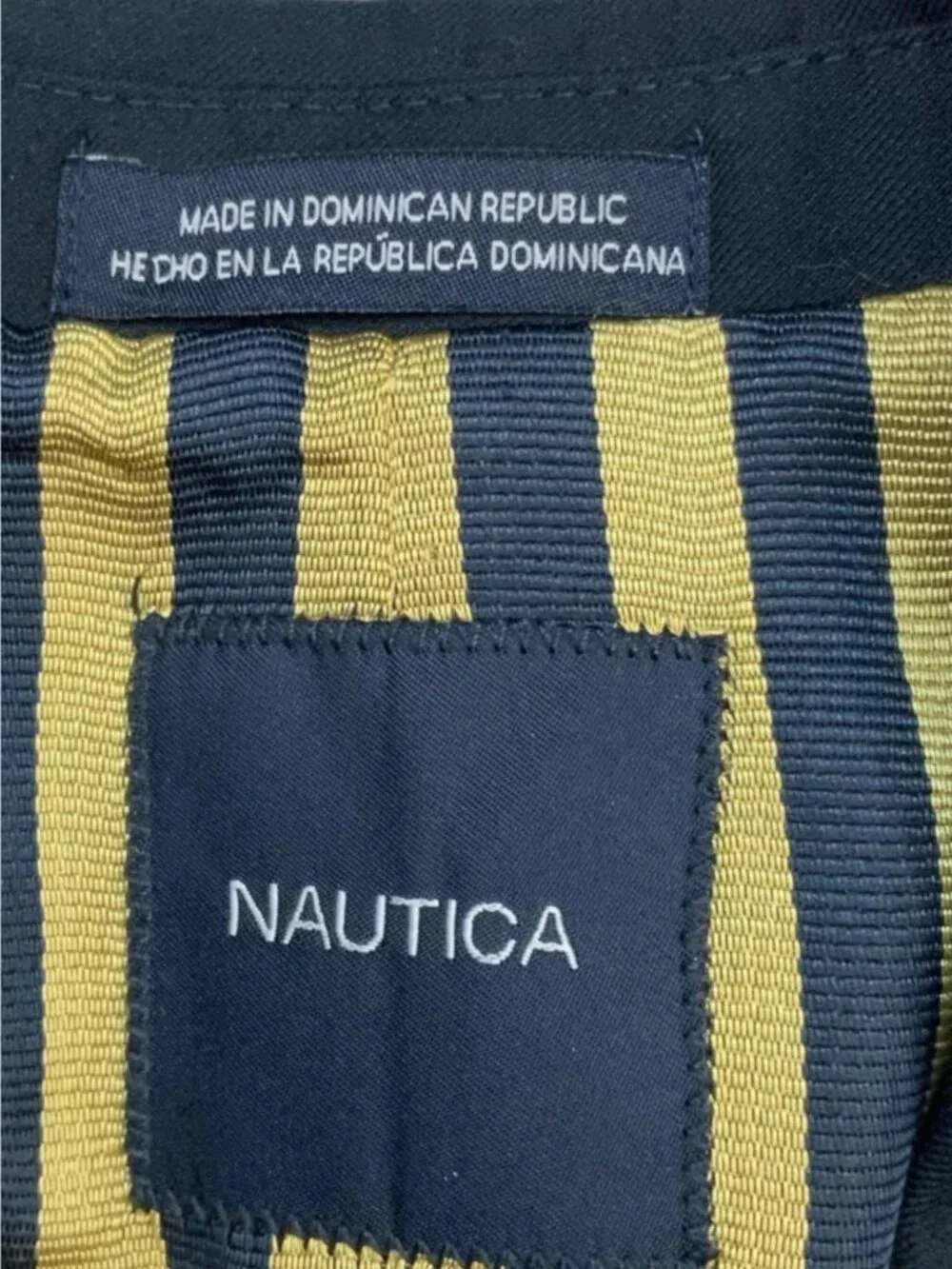 Nautica Boys Brass Button Blazer Jacket 12 Navy Blue